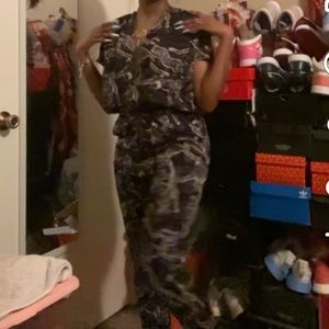 Black and White Jumpsuit